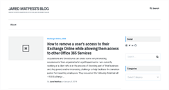 Desktop Screenshot of jaredmatfess.com